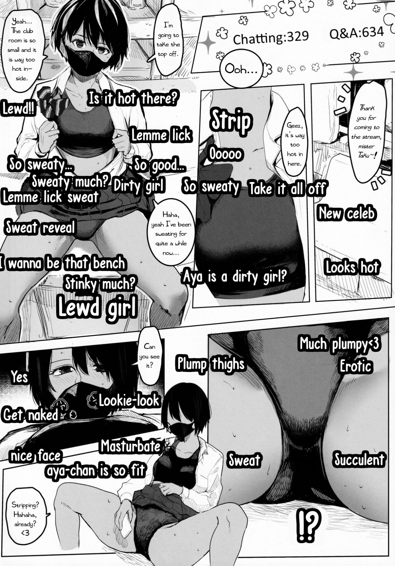 Hentai Manga Comic-Aya-chan After School Stream-Read-6